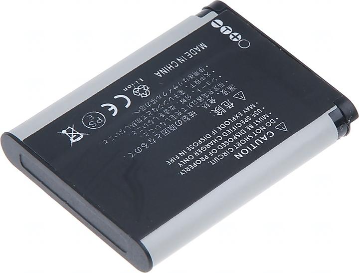 Actual product image T6 Power Battery Samsung BP-70A, BP70A, SLB-70A,,, Äerná (Camera battery)