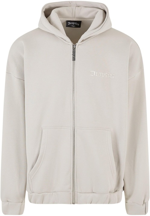 Dropsize Super Heavy Oversize Blank Zip Hoodie - 124677