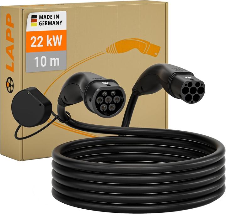 Actual product image Lapp Mobility Charging cable (Type 2, 22 kW, 32 A, 10 m)