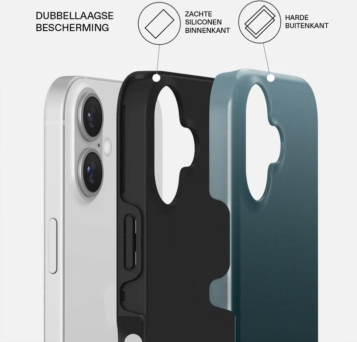 Produktbild Burga Tough MagSafe Case Apple Iphone 16 - Black Hole (Apple iPhone 16)