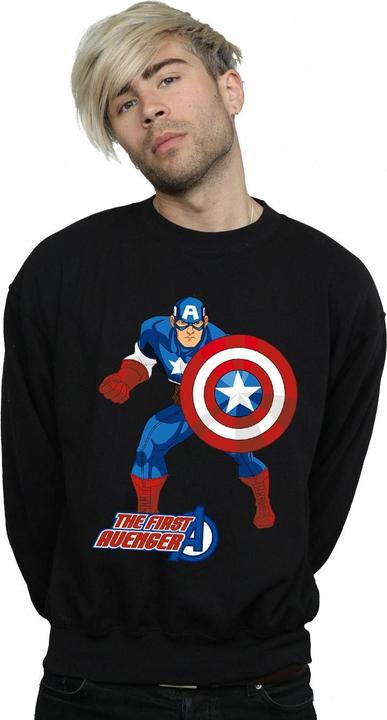 Immagine prodotto Captain America The First Avenger Felpa Adulto Unisex (XXL)