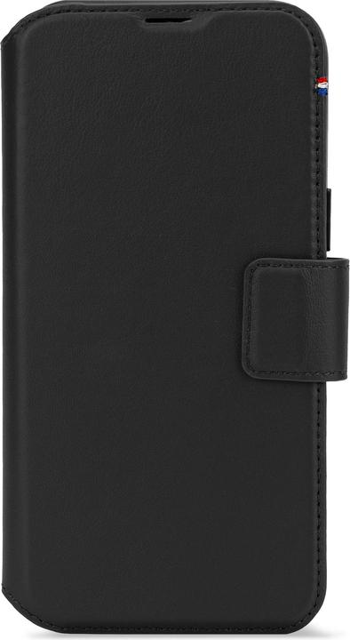 Image du produit Decoded Portefeuille en cuir détachable MagSafe avec étui pour iPhone 16 Pro - Noir (Apple iPhone 16 Pro)