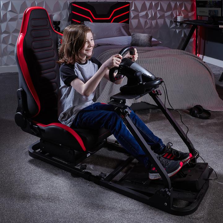 Image du produit X Rocker Xrocker Xr Racing Chicane Racing Seat For The Xr Racing Rig - Black And Red