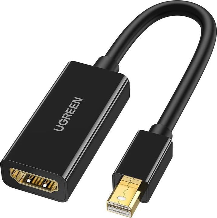 Actual product image Ugreen Mini Display Port to HDMI Adapter Converter 4K (HDMI, Mini DP, 25 cm)