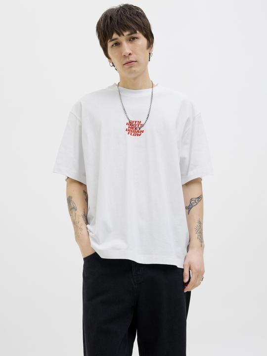 Actual product image Jack & Jones Rückenprint Rundhalsausschnitt T-shirt T-shirt (XXL)