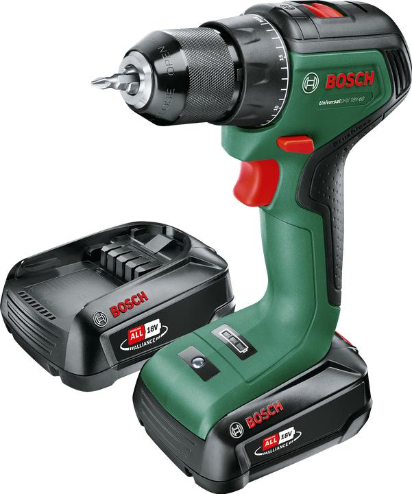 Actual product image Bosch Home & Garden UniversalDrill (Rechargeable battery operated)