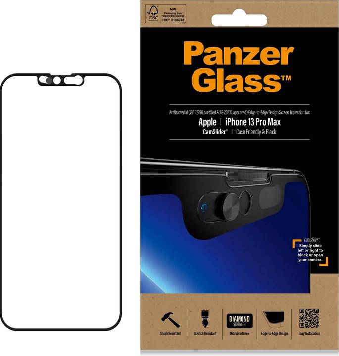 Produktbild PanzerGlass Cam Slider AB (1 Stück, Apple iPhone 13 Pro Max)