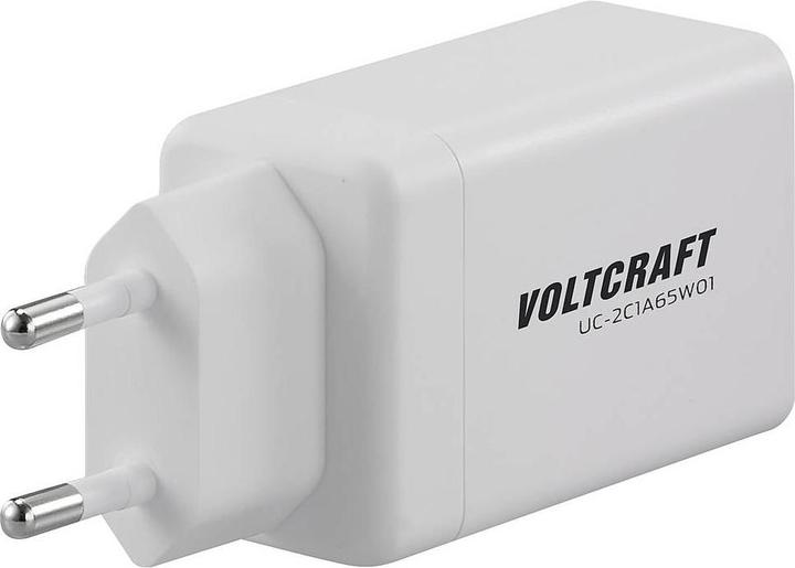Produktbild Voltcraft UC-2C1A65W01 USB-Ladegerät 65 W Steckdose, Innenbereich Ausgangsstrom (65 W)