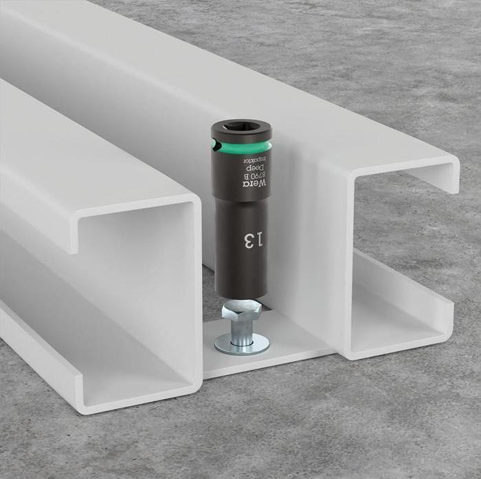 Actual product image Wera 8790 B Impaktor Deep SW Steckschlüssel 3/8, 10mm (10 mm)