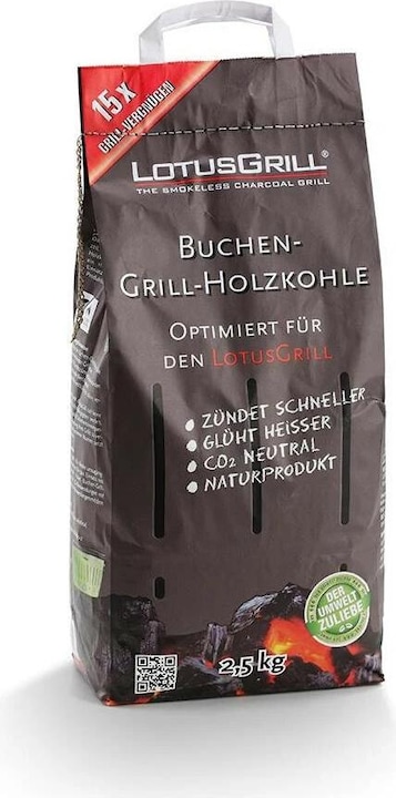 LotusGrill carbone di legna di faggio (2.50 kg)