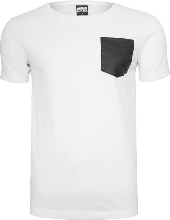 Produktbild Urban Classics Synthetic Leather Pocket Tee (S)