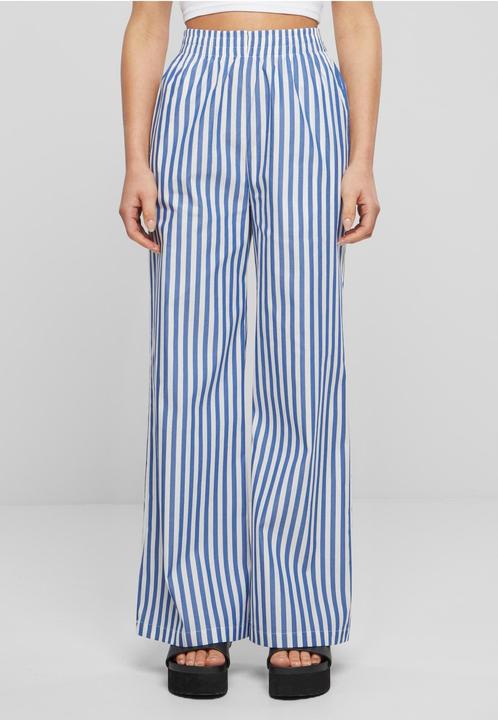 Actual product image Urban Classics Ladies Striped Loose Pants - 137881 (XS)