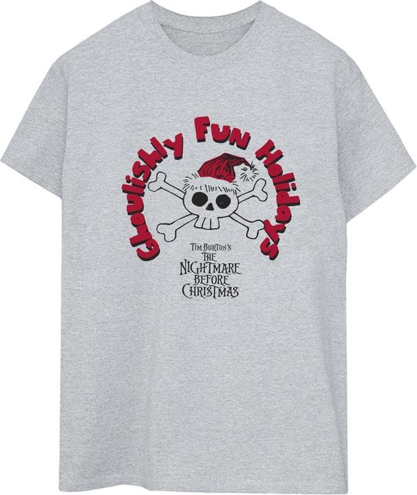 Produktbild Disney The Nightmare Before Christmas Ghouishly Fun Holidays TShirt (L)