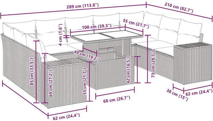 Produktbild vidaXL Andre