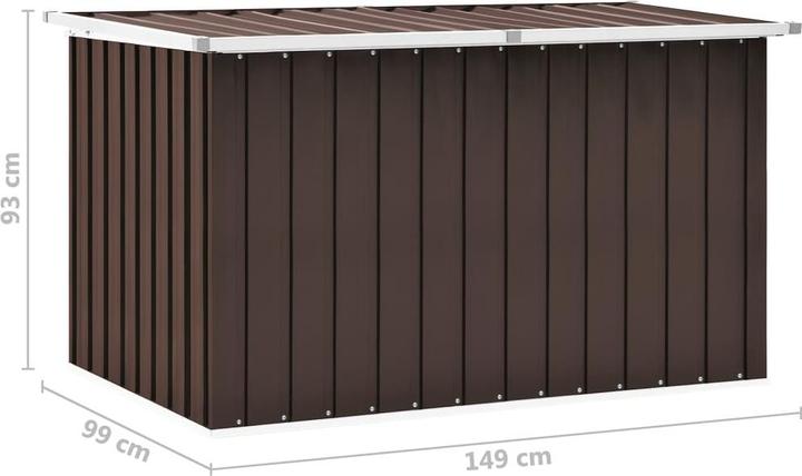 Actual product image vidaXL Aufbewahrungsbox