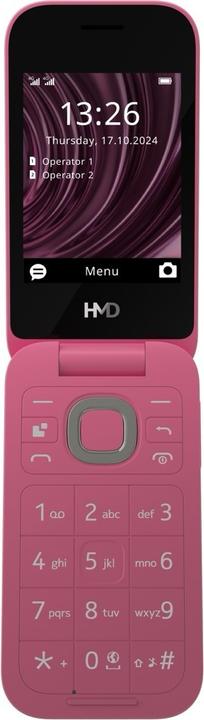 Actual product image HMD 2660 FLIP DS TA-1711 RED (2.80", 0.30 Mpx)