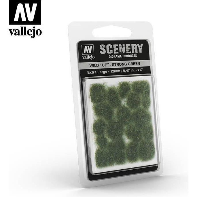 Vallejo Wild Tuft - Strong Green (SC427)