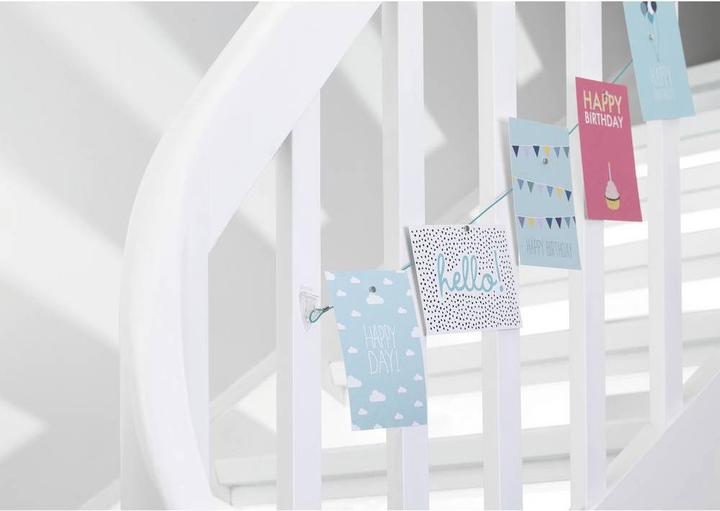 Image du produit tesa 3x crochets adhésifs pour le verre, capacité de rétention de 0,2kg, détachables sans trace &