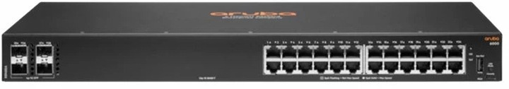 Immagine prodotto HPE E Aruba 6000 Switch 4 porte SFP, 1U, Layer 2, ACL, QoS, Web GUI, CLI, Aruba NetEdit, Zero To (28 Porti)