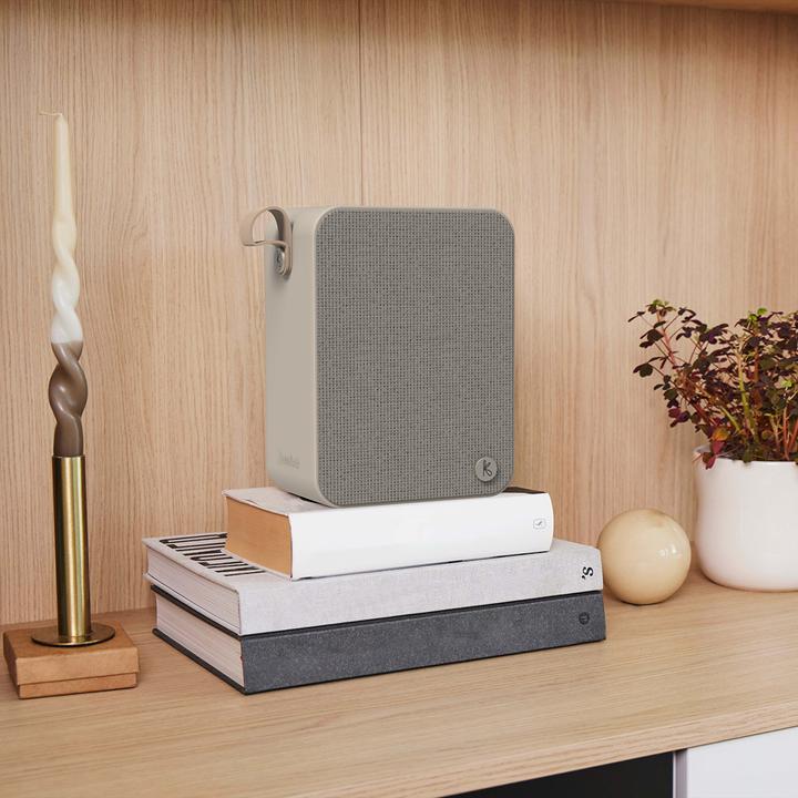 Image du produit Kreafunk aBOOM+ speaker - Ivory sand (KFDY09) (5 h, Fonctionnement sur batterie)