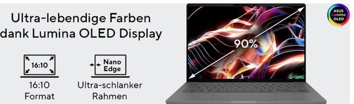 Image du produit ASUS Zenbook A14 (14", Snapdragon X X1-26-100, 32 Go, 1000 Go, DE)