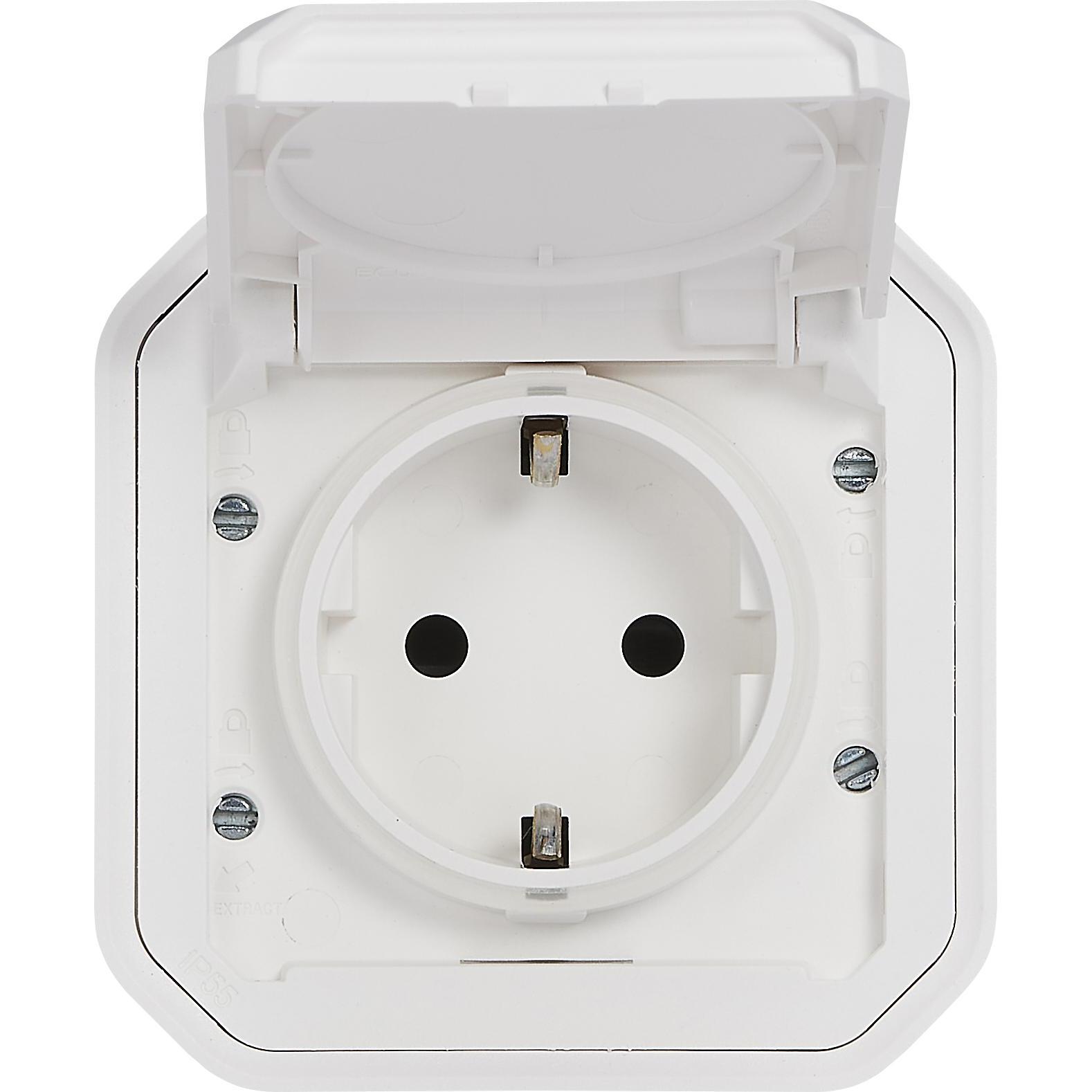 Thumbnail - Legrand, Steckdose, Plexo New Feuchtraum-Aufputz-Steckdose