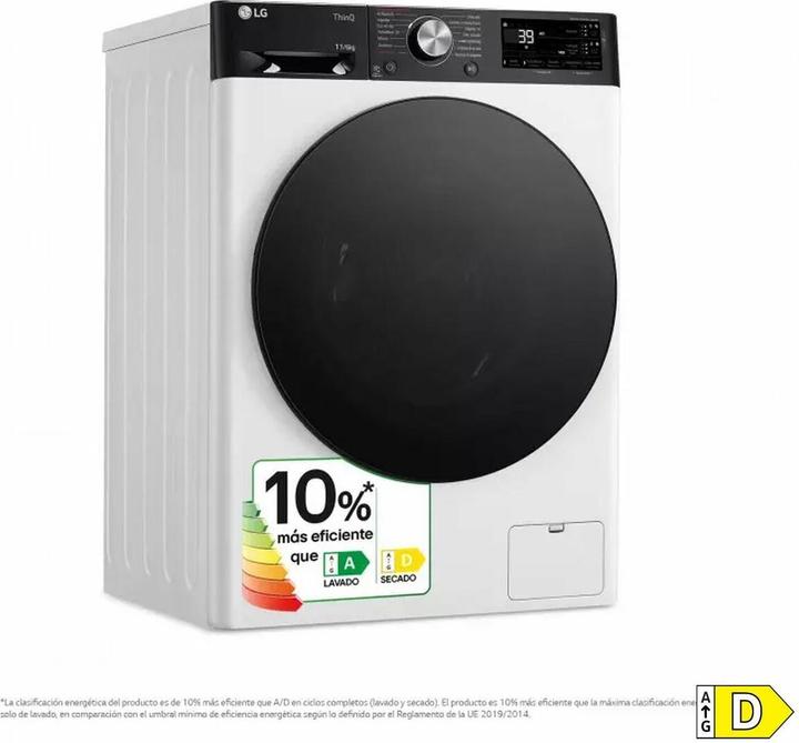LG Intelligente Waschmaschine-Trockner AI Direct Drive TurboWash 360º 1400 rpm 11 kg/6 kg