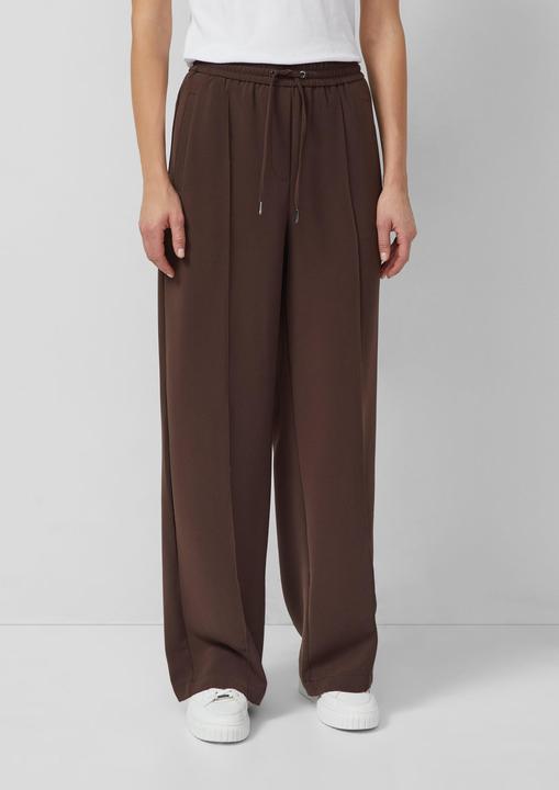 Actual product image S.Oliver Hose Fliessende Hose mit geradem Bein und Elastikbund (Frequency band 38 (2600 MHz))