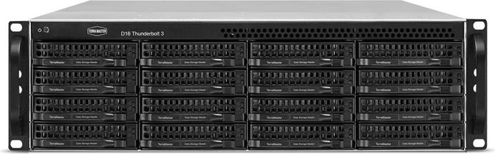 Produktbild Terramaster DAS 16-BAY THUNDERBOLT3 RAID D16-Thunderbolt3 0/1/5/10/50/JBOD/Single (3.5")