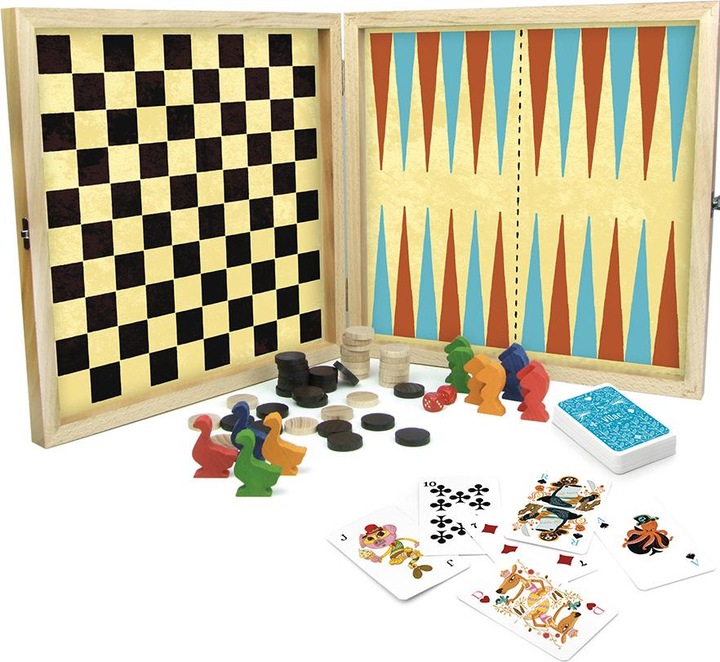 Actual product image Vilac Game chess set Jeux de Mondes