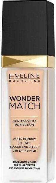 Actual product image Eveline Wonder Match Foundation 16 Light Beige 30Ml (16 Light Beige)