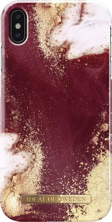 Golden Burgundy Marble