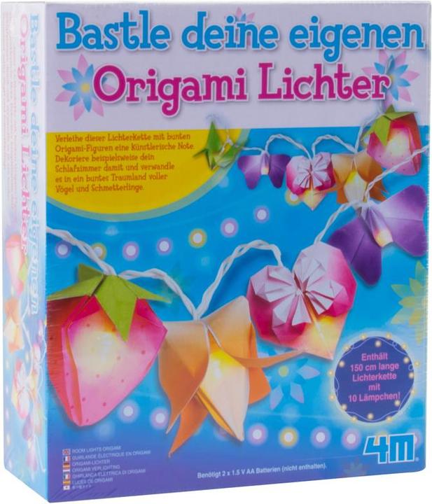 Actual product image 4M Origami lights