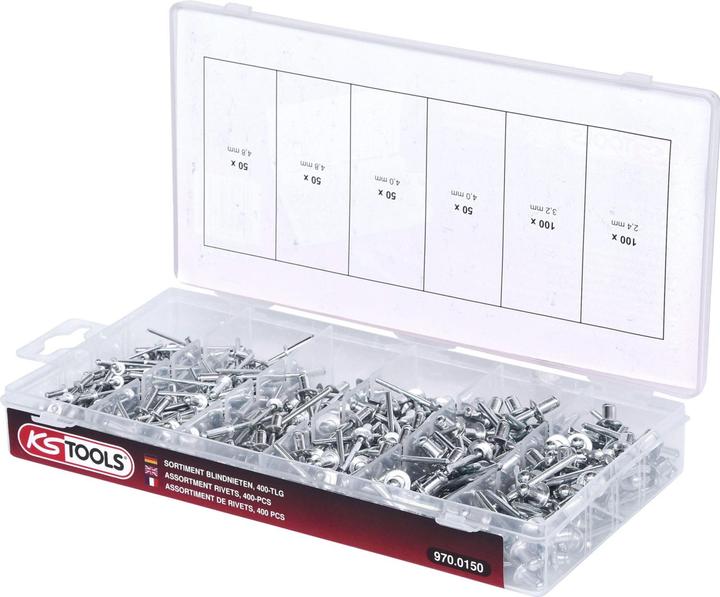 Produktbild KS Tools Blindnieten Sortiment