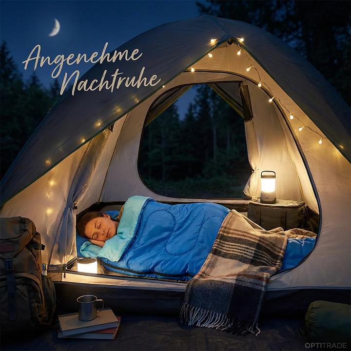 Actual product image Camp Active Sleeping bag envelope blue (190 cm)