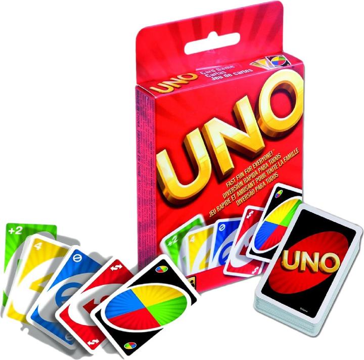 Actual product image Mattel Games UNO card game (English, 2 - 10 Players)