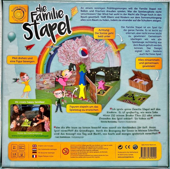 Produktbild Sunny Games Die Familie Stapel (1 - 6 Spieler)