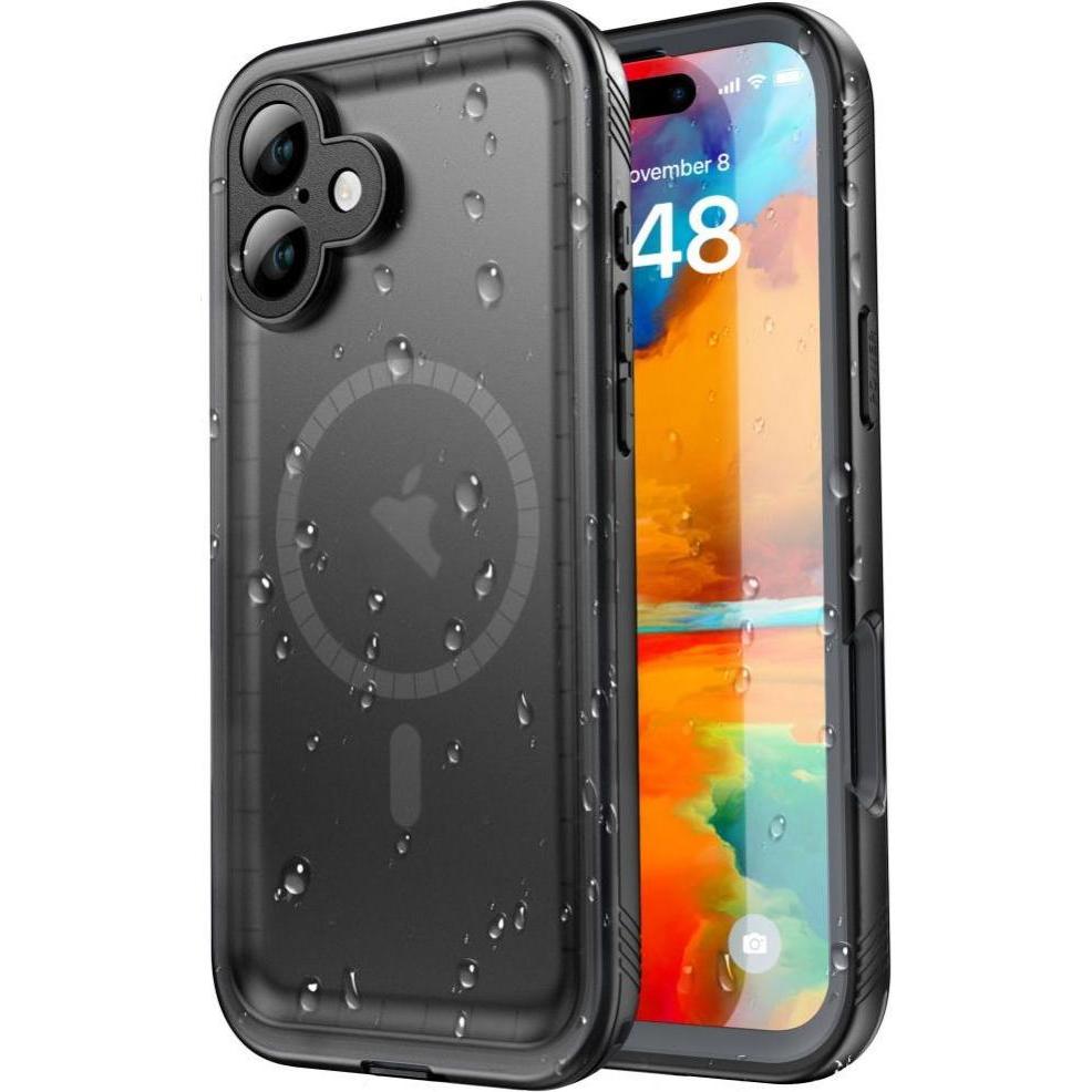 Tech-Protect ShellBox (Apple iPhone 16), Smartphone Hülle, Schwarz