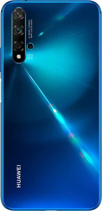 Produktbild Huawei Nova 5T (128 GB, Crush Blue, 6.26", Dual SIM, 48 Mpx, 4G)