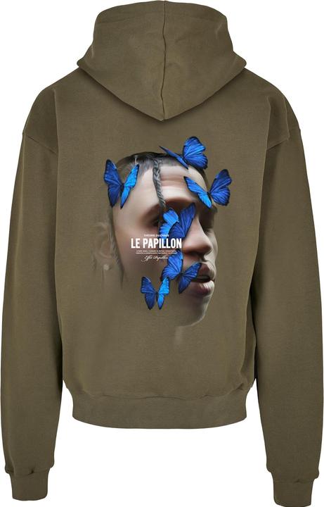 Actual product image Mister Tee Le Papillon Heavy Oversize Hoody - 16423 (4XL)