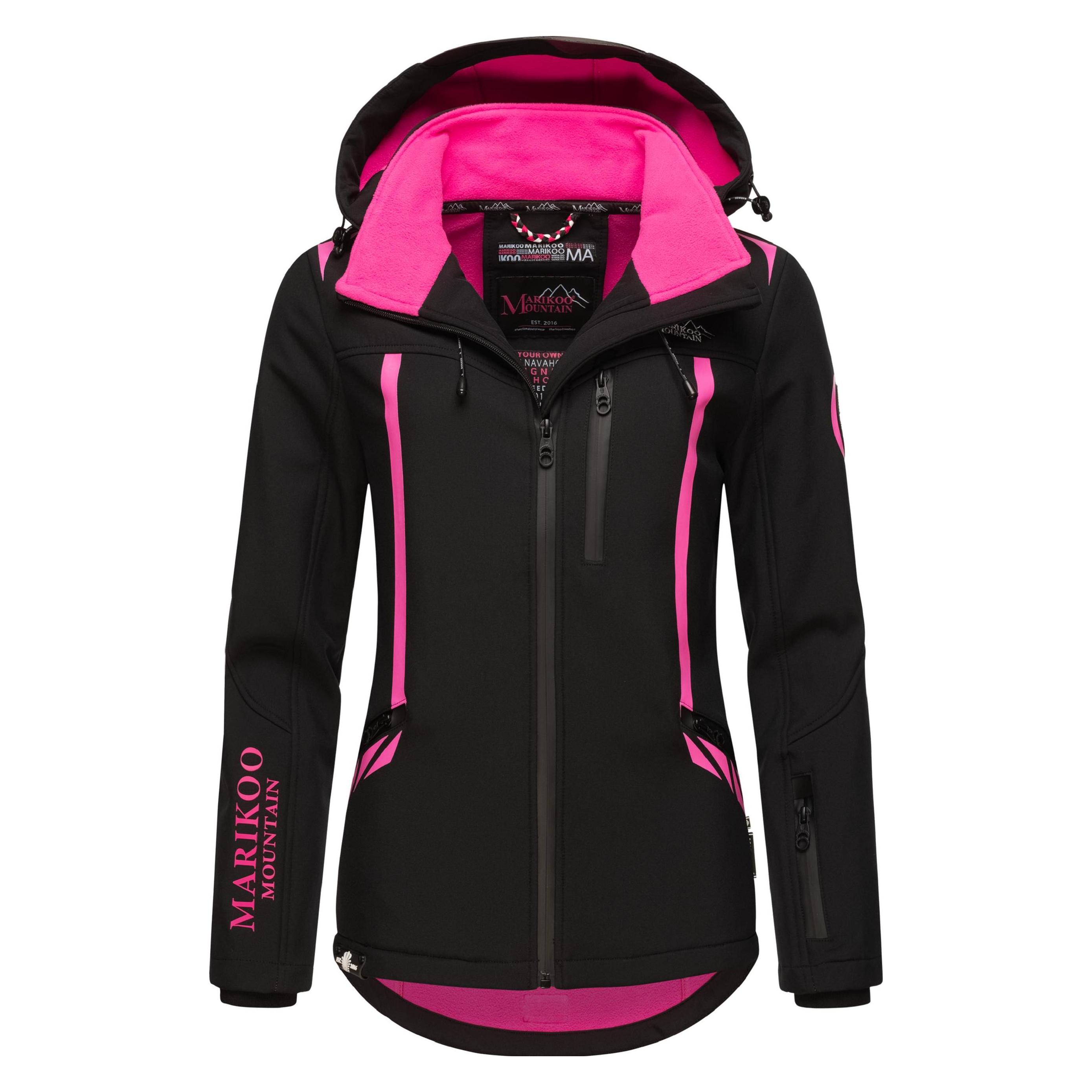 Marikoo, Damen, Outdoorjacken, Mount-Cho-Oyu (Xs), Schwarz, Xs