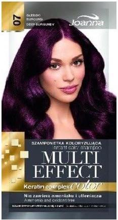 Immagine prodotto Joanna Multi Effect Keratin Complex Colour Shampoo Colore Istantaneo 07 Borgogna Profondo 35G (Shampoo liquido)