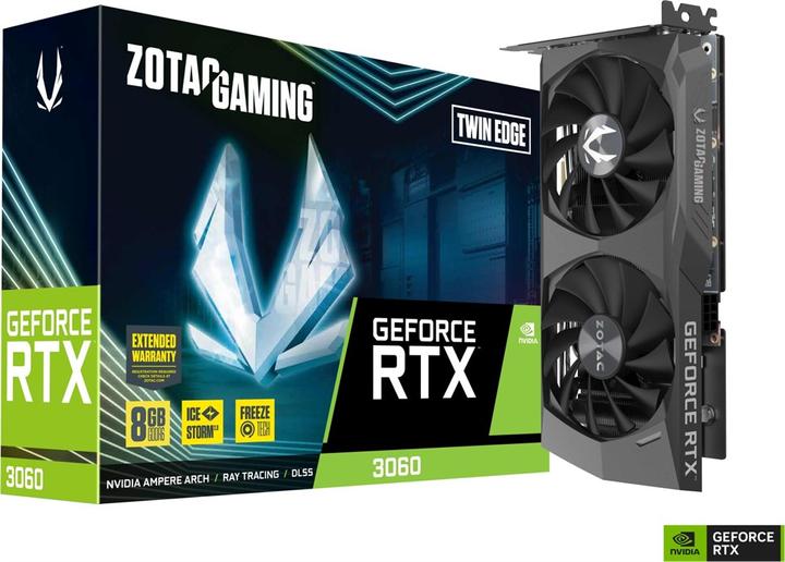 Image du produit Zotac RTX 3060 Twin Edge (8 Go)