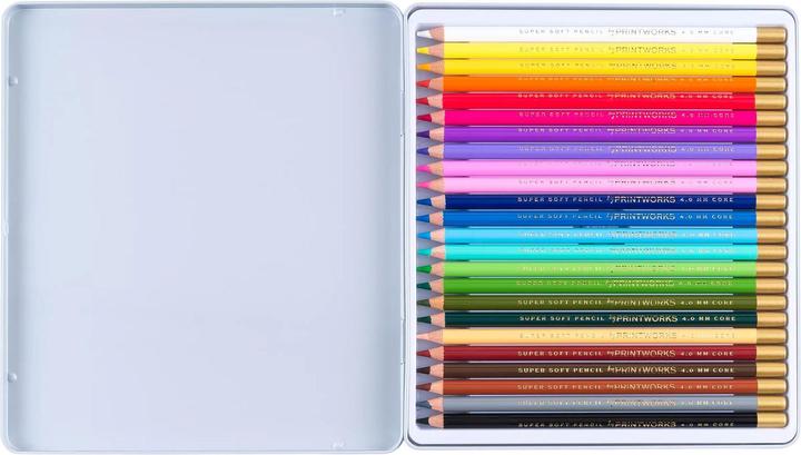 Produktbild Printworks Farbstift-Set (Hellgrau, 24 x)
