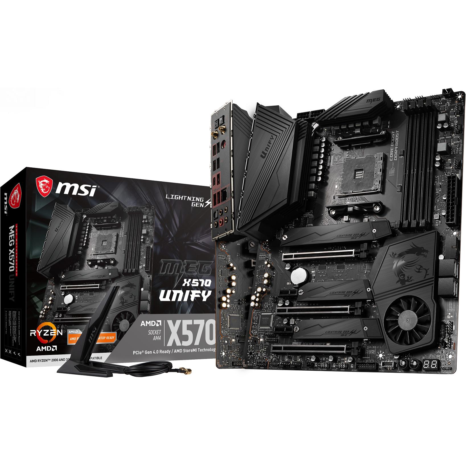 CPU Ryzen 7 5800X & MSI MEG X570 UNIFY MSI MEG X570 UNIFY - buy at Digitec