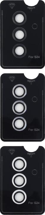 Actual product image 4smarts Lens Protector StyleGlass for Samsung Galaxy S24+ Set of 3 (3 pcs., Samsung Galaxy S24+)