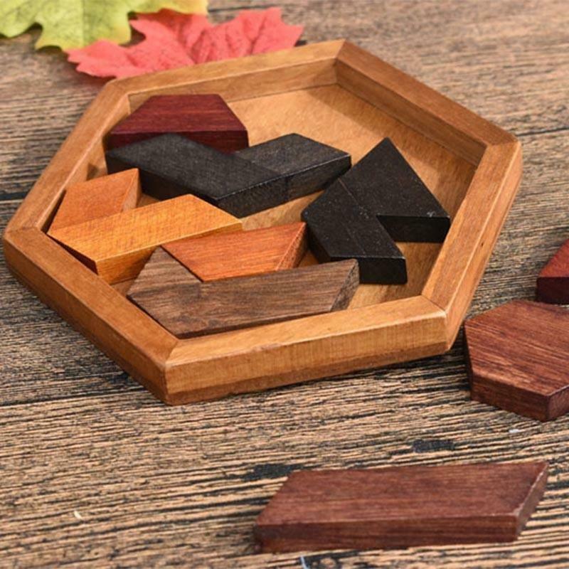 Thumbnail - JTI Geometrisches Puzzle (11 Teile)