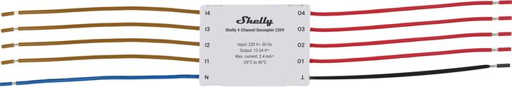 Image du produit Shelly Découpleur 4 canaux