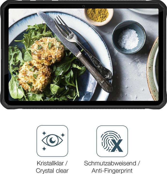 Actual product image Dipos Anti-Shock Screen Protector Clear (Doogee R10)