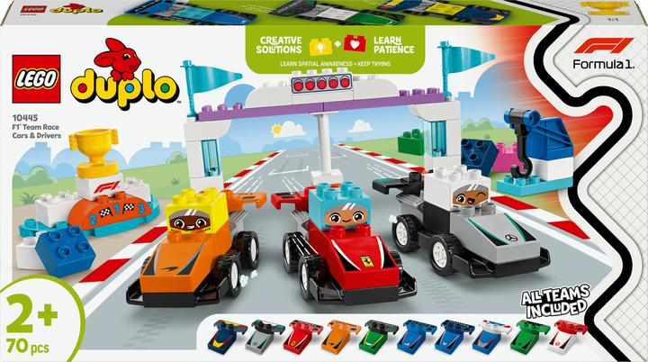 LEGO F1 Team Rennautos mit Rennfahrern (10445)